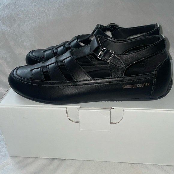 NWT Candice Cooper Rock T-Bar Fisherman Sandal - Picture 12 of 15